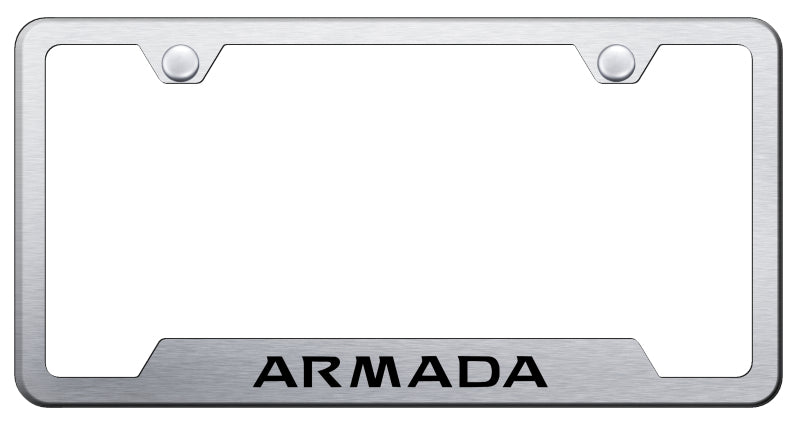 Armada Cut-Out Frame - Laser Etched Brushed