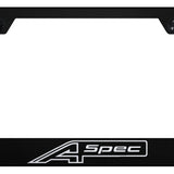 A-Spec Cut-Out Frame - Laser Etched Black