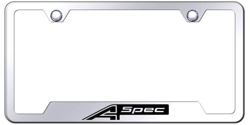 A-Spec Cut-Out Frame - Laser Etched Mirrored