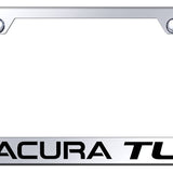 Acura TL Cut-Out Frame - Laser Etched Mirrored