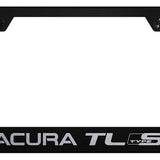 Acura TL Type S Cut-Out Frame - Laser Etched Black
