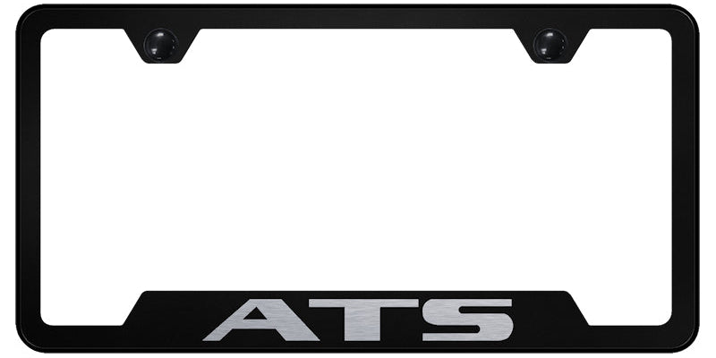 ATS Cut-Out Frame - Laser Etched Black