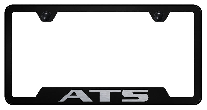 ATS Cut-Out Frame - Laser Etched Black