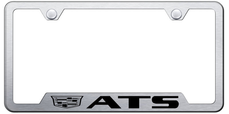 ATS 2014 Cut-Out Frame - Laser Etched Brushed