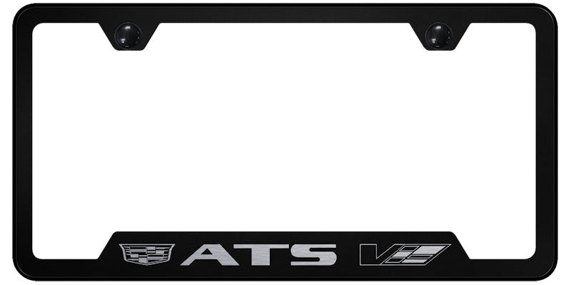 ATS-V 2014 Cut-Out Frame - Laser Etched Black