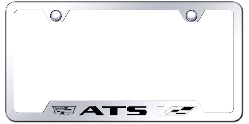 ATS-V 2014 Cut-Out Frame - Laser Etched Mirrored