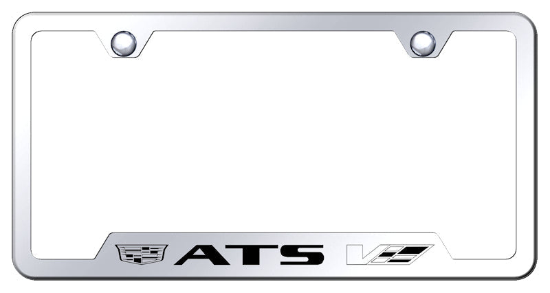 ATS-V 2014 Cut-Out Frame - Laser Etched Mirrored