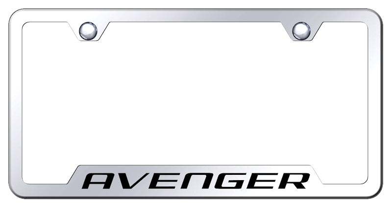 Avenger Cut-Out Frame - Laser Etched Mirrored