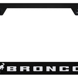 Bronco 2020 Cut-Out Frame - Laser Etched Black