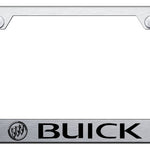 Buick Cut-Out Frame - Laser Etched Brushed