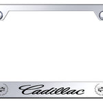 Cadillac Cut-Out Frame - Laser Etched Mirrored