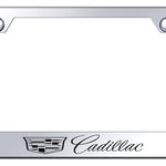 Cadillac 2014 Cut-Out Frame - Laser Etched Mirrored