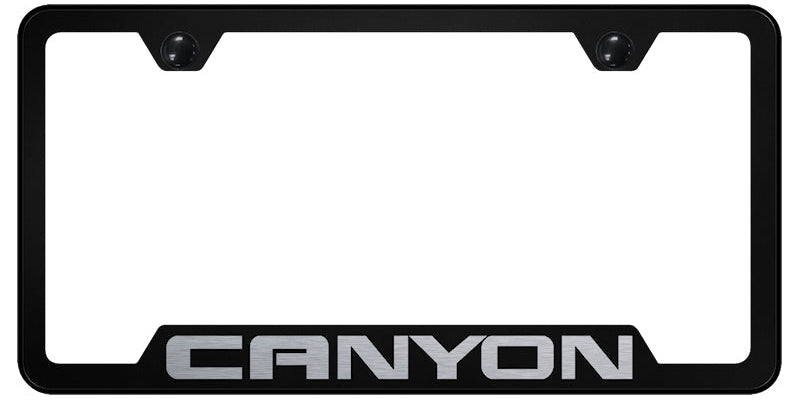 Canyon Cut-Out Frame - Laser Etched Black