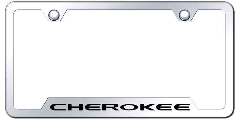 Cherokee Cut-Out Frame - Laser Etched Mirrored