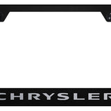 Chrysler Cut-Out Frame - Laser Etched Black