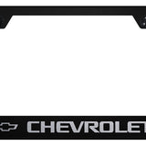 Chevrolet Cut-Out Frame - Laser Etched Black