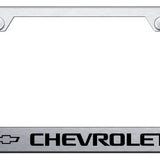 Chevrolet Cut-Out Frame - Laser Etched Brushed