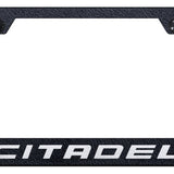 Citadel Cut-Out Frame - Laser Etched Rugged Black