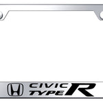 Civic Type R Cut-Out Frame - Laser Etched Mirrored