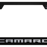 Camaro Cut-Out Frame - Laser Etched Black