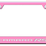 Camaro RS Cut-Out Frame - Laser Etched Pink