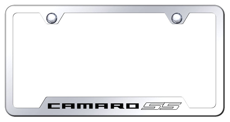 Camaro SS Cut-Out Frame - Laser Etched Mirrored