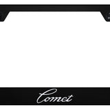 Comet Cut-Out Frame - Laser Etched Black