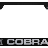 Cobra Cut-Out Frame - Laser Etched Black