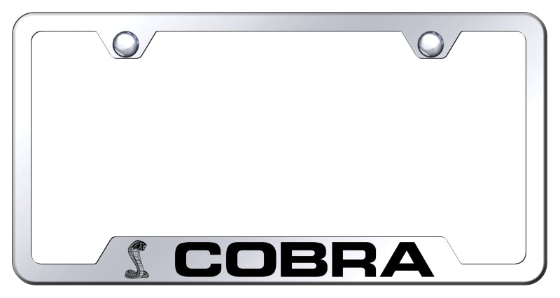 Cobra Cut-Out Frame - Laser Etched Mirrored