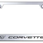 Corvette C5 Cut-Out Frame - Laser Etched Mirrored