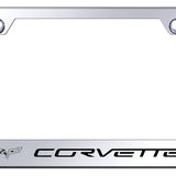 Corvette C6 Cut-Out Frame - Laser Etched Mirrored