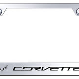 Corvette C7 Cut-Out Frame - Laser Etched Mirrored