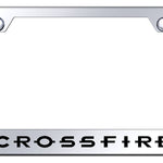 Crossfire Cut-Out Frame - Laser Etched Mirrored