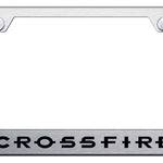 Crossfire Cut-Out Frame - Laser Etched Brushed