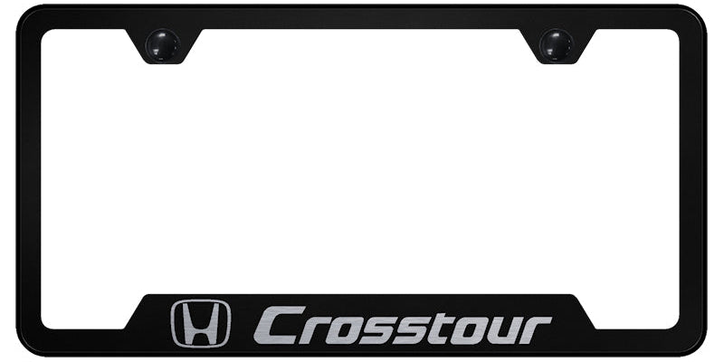 Crosstour Cut-Out Frame - Laser Etched Black