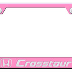 Crosstour Cut-Out Frame - Laser Etched Pink