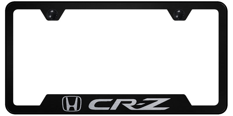 CR-Z Cut-Out Frame - Laser Etched Black