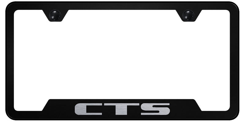 CTS Cut-Out Frame - Laser Etched Black