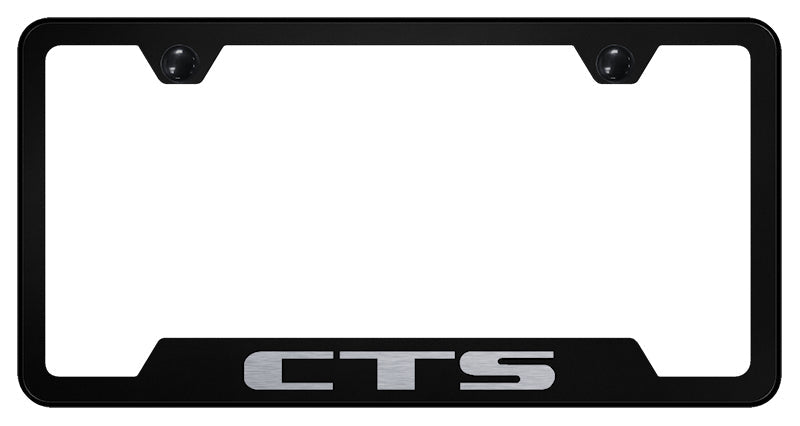 CTS Cut-Out Frame - Laser Etched Black