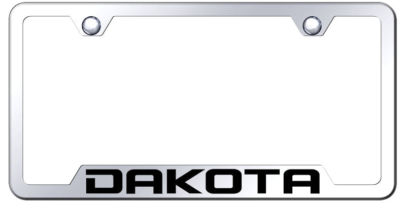 Dakota Cut-Out Frame - Laser Etched Mirrored