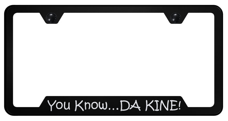 DA KINE Cut-Out Frame - Laser Etched Black