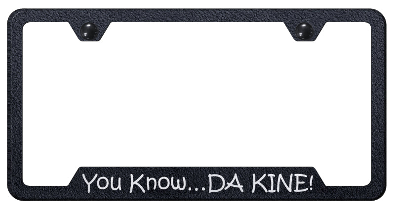 DA KINE Cut-Out Frame - Laser Etched Rugged Black