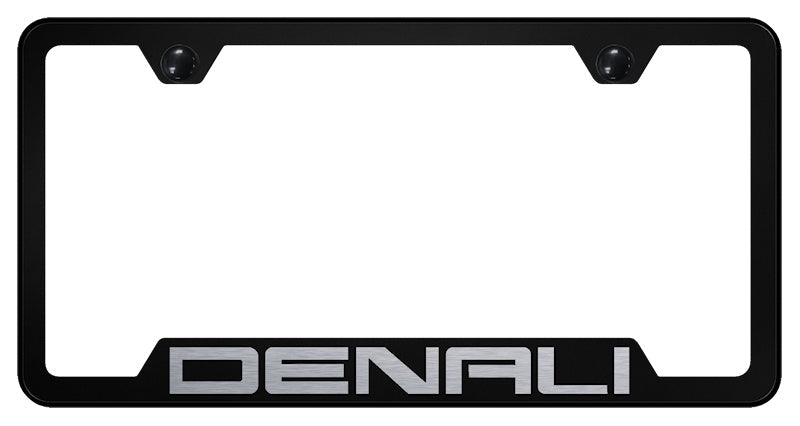 Denali Cut-Out Frame - Laser Etched Black