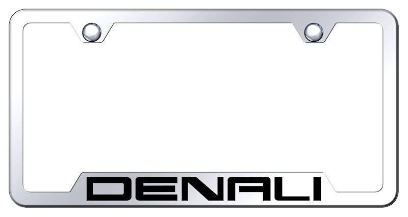 Denali Cut-Out Frame - Laser Etched Mirrored