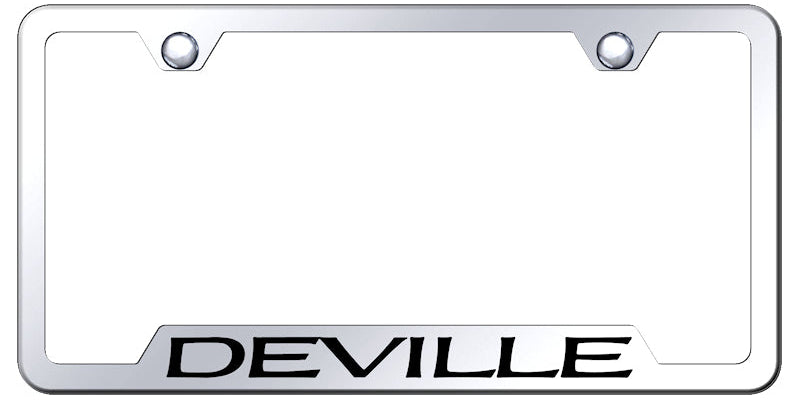 Deville Cut-Out Frame - Laser Etched Mirrored