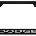 Dodge Cut-Out Frame - Laser Etched Black