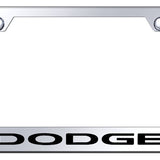 Dodge Cut-Out Frame - Laser Etched Mirrored