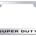 Super Duty Cut-Out Frame - Laser Etched Mirrored