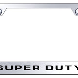 Super Duty Cut-Out Frame - Laser Etched Mirrored