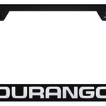 Durango Cut-Out Frame - Laser Etched Black